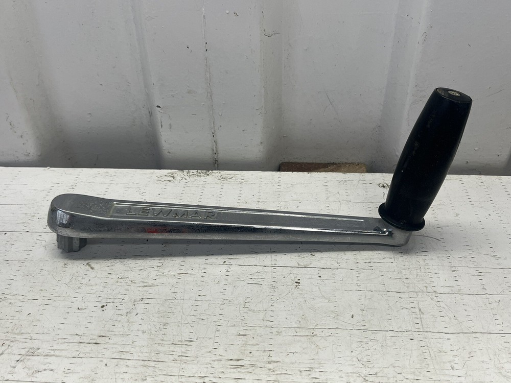Chromed Brass Lewmar Non Locking Winch Handle