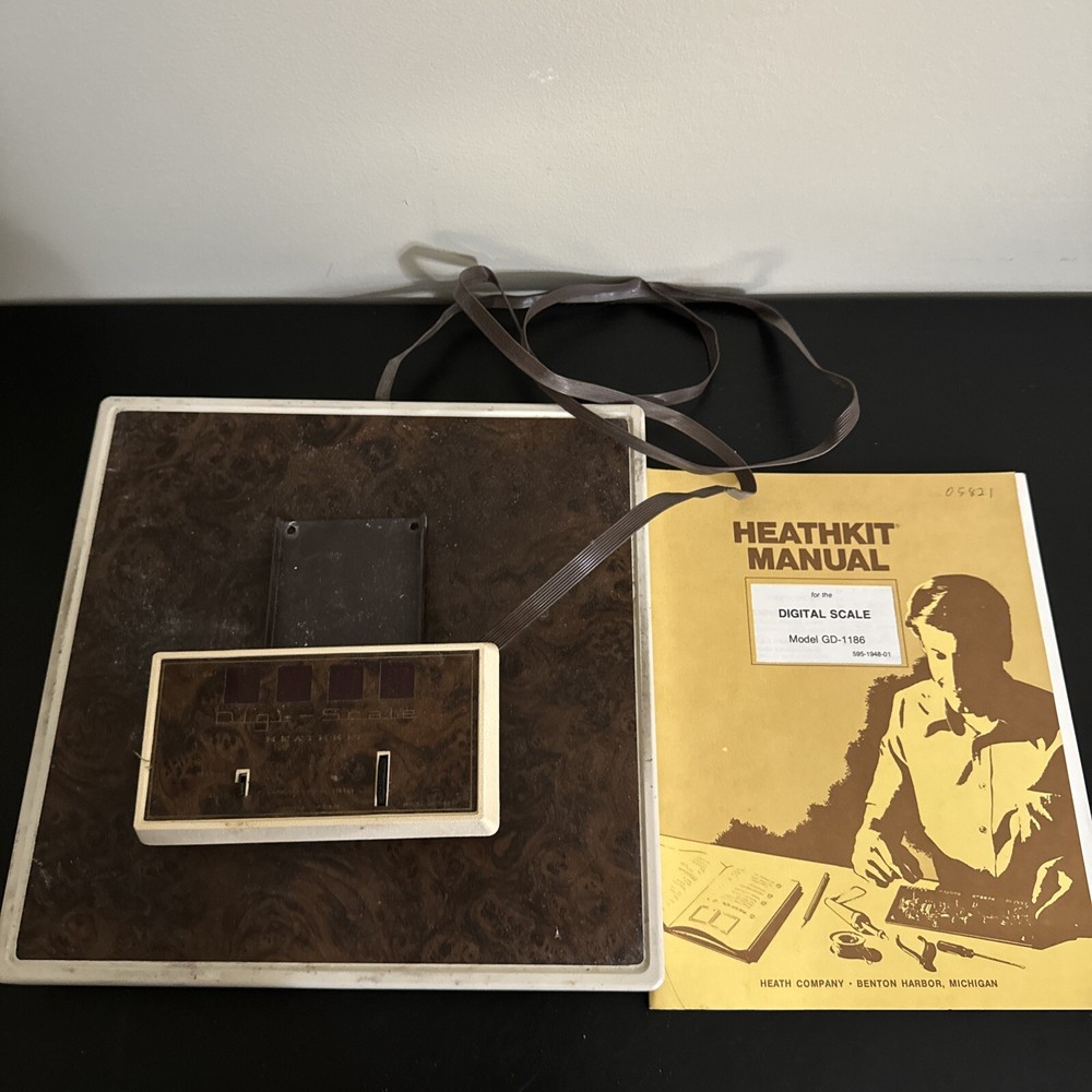 Heathkit GD-1186 Digital Scale With Manual