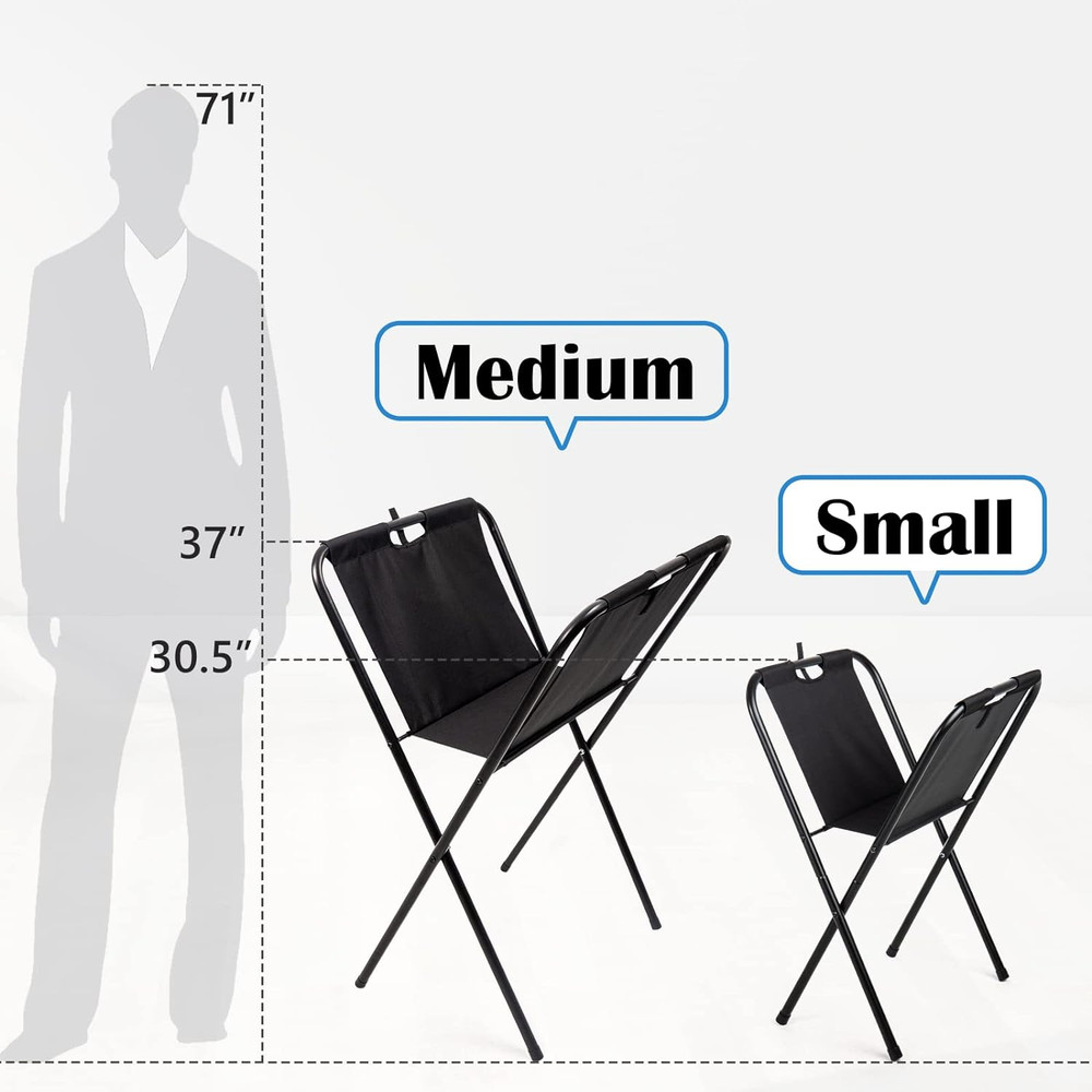 Small Canvas Print Rack - Portable Folding Art Display Rack for Posters, Artwork