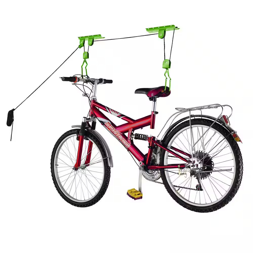 Heavy-Duty Bicycle Garage Storage Lift Hoist