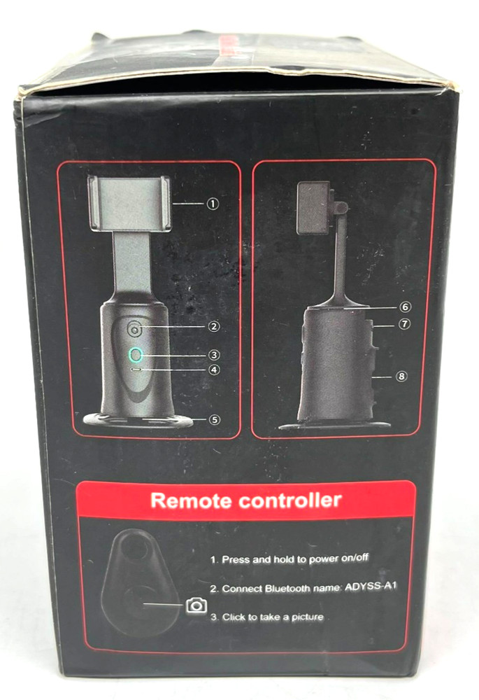 Q9 360 Degrees Smart Shooting Gimbal With Face Recognition