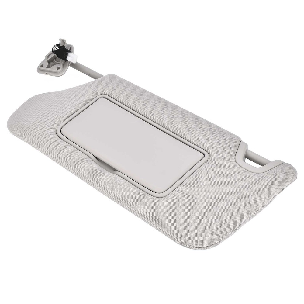 Nakuuly Left Driver Side Sun Visor Gray with Light, Side,