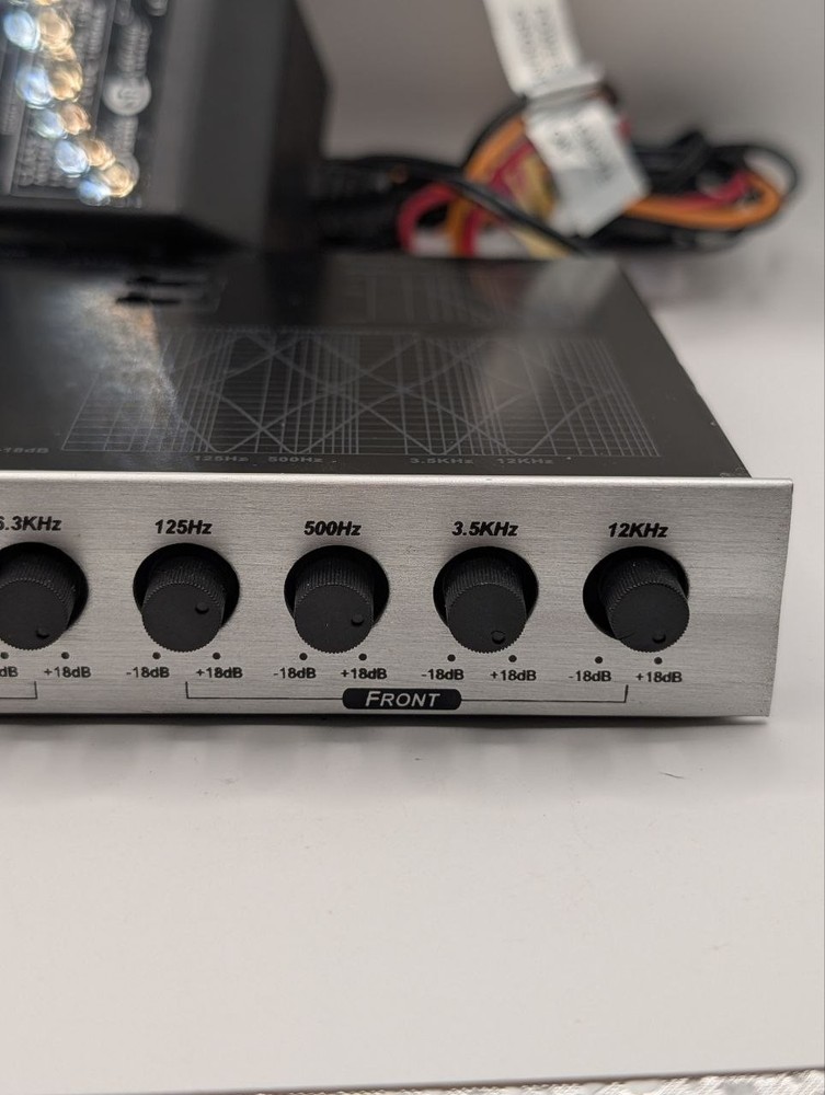 Boss Audio AVA-1210 7-Band Parametric Equalizer Car Audio EQ Signal Processor