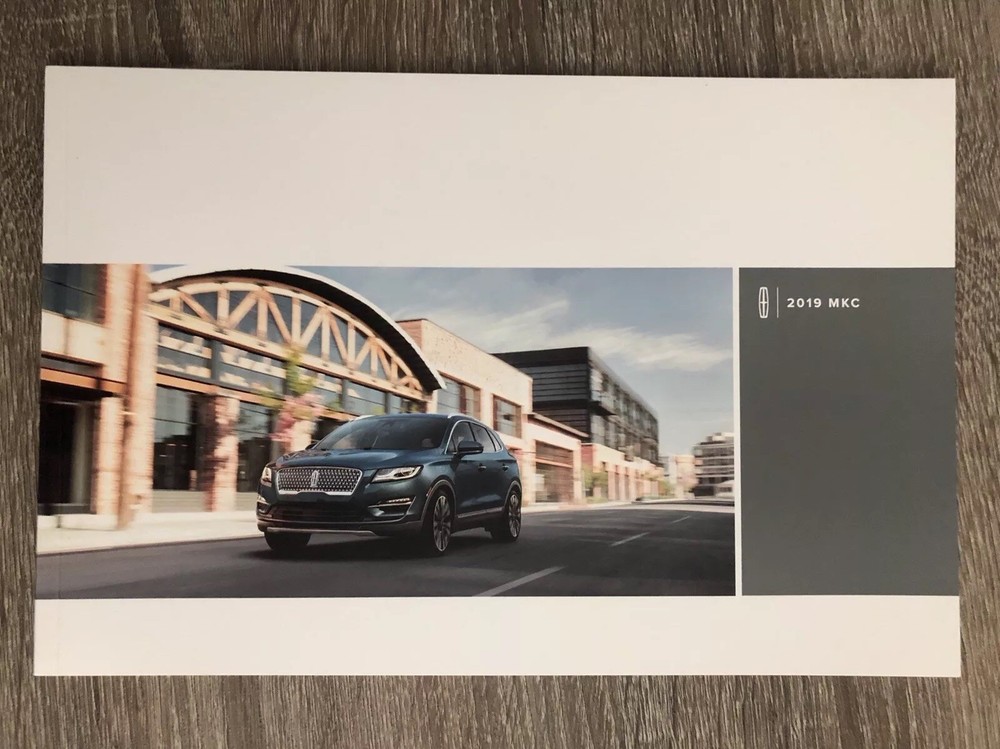 2019 LINCOLN MKC 20-page Original Sales Brochure