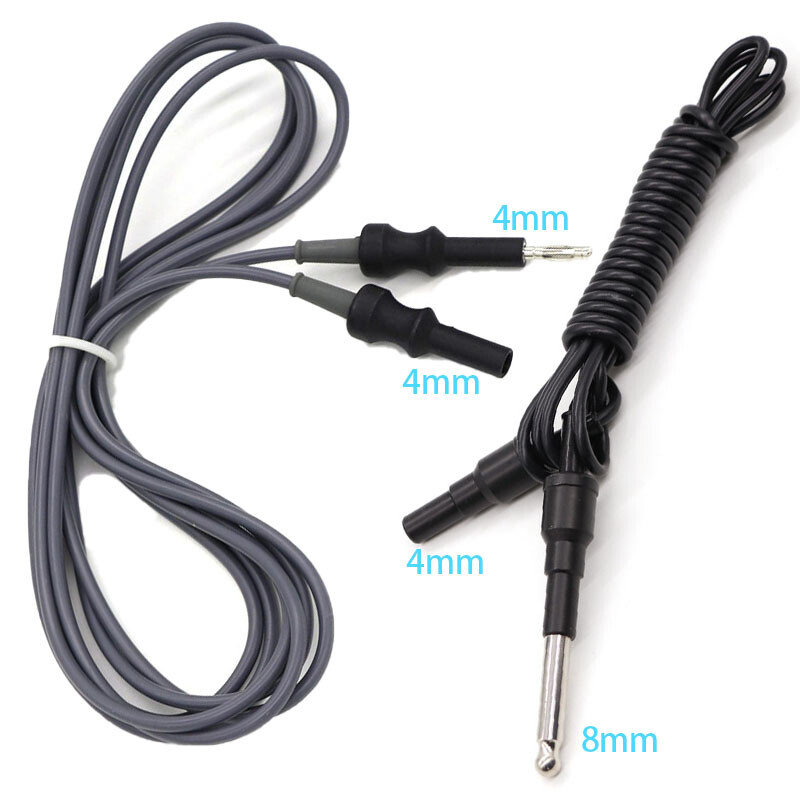3m Universal Unipolar Coagulation line monopolar Cable for Endoscopy 4-4/8-4mm