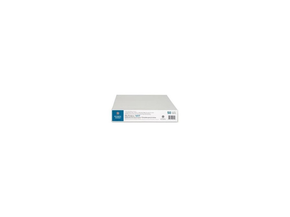 Bus. Source Hvyweight 1/3 Cut Color File Folders