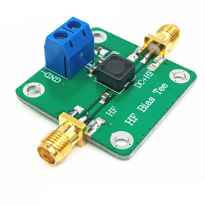 DC Bias Blocker Coaxial Feed 100K-150MHz