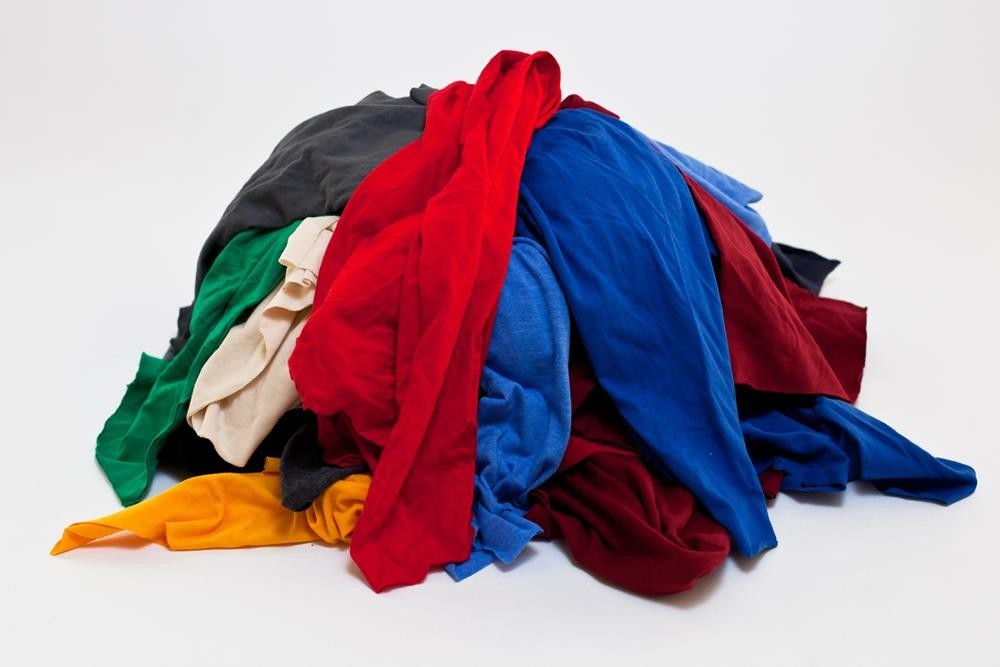 Color Fleece Rags 25 LBS Box