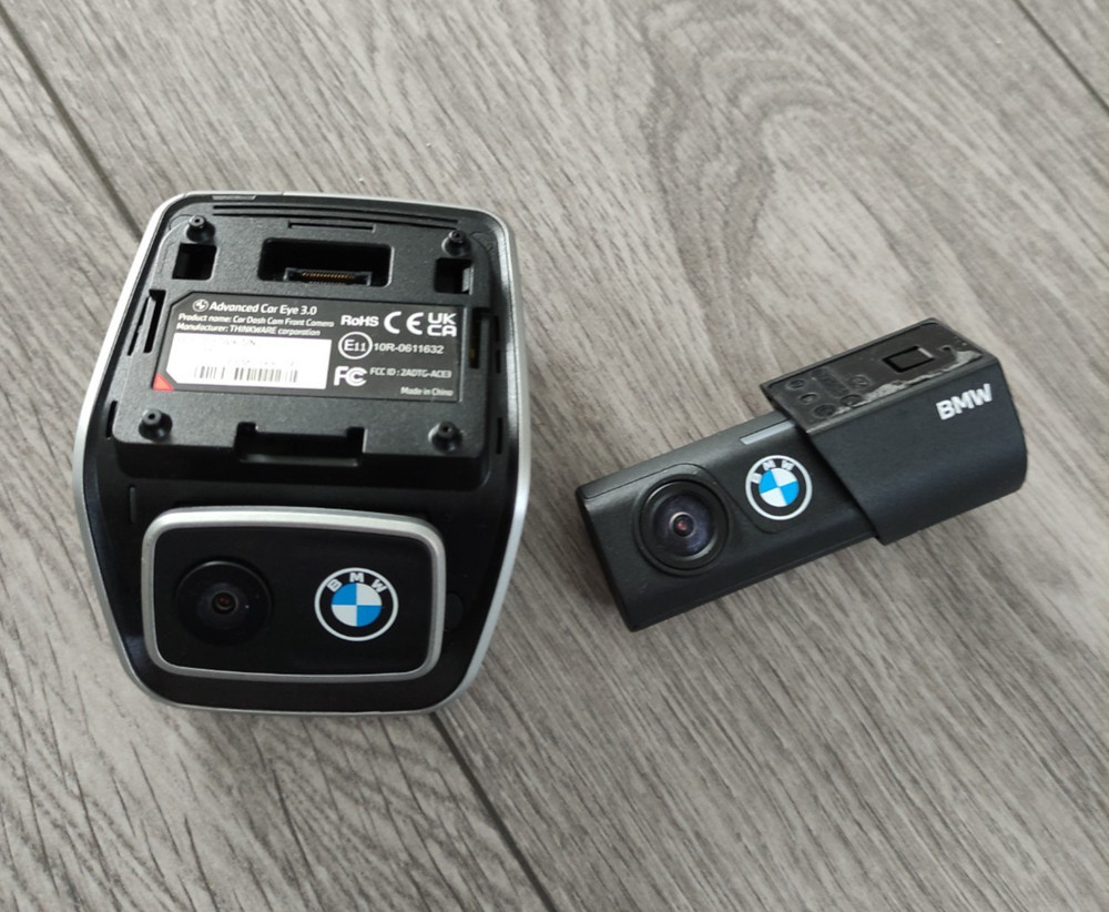 BMW Advanced Car Eye 3.0 Front & Rear Dash Cam, units only-