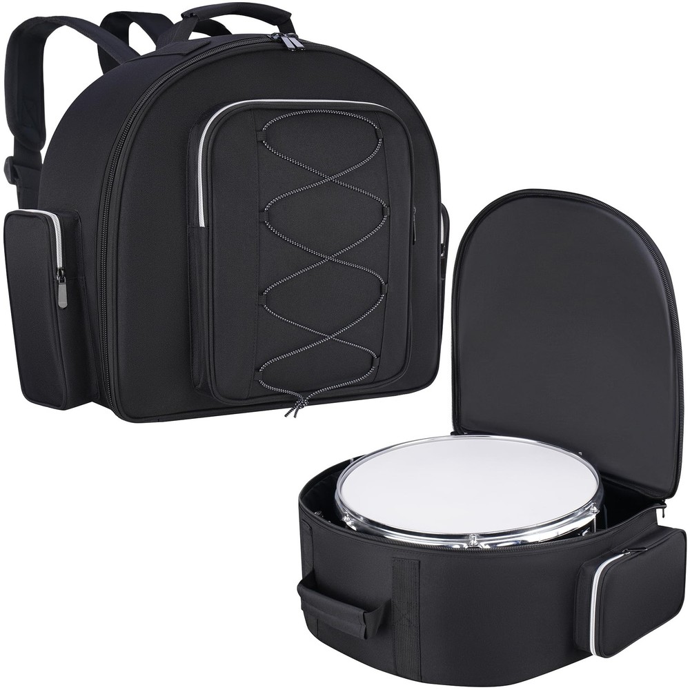 Snare Drum Bag 14 x 6.5'', Backpack 14*6.5'', Black
