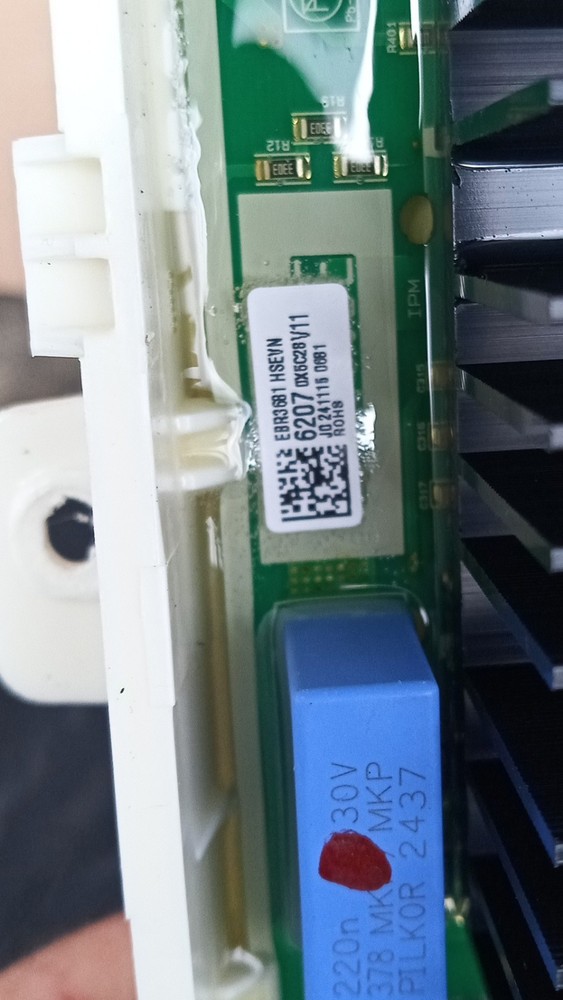 LG EBR36816207 Refrigerator Control Board Model MPN EBR36816207 Multicolor