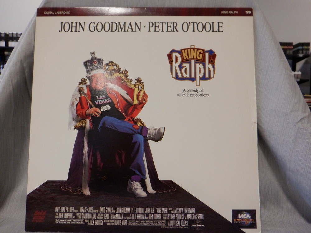 Laserdisc - King Ralph - Great Condition