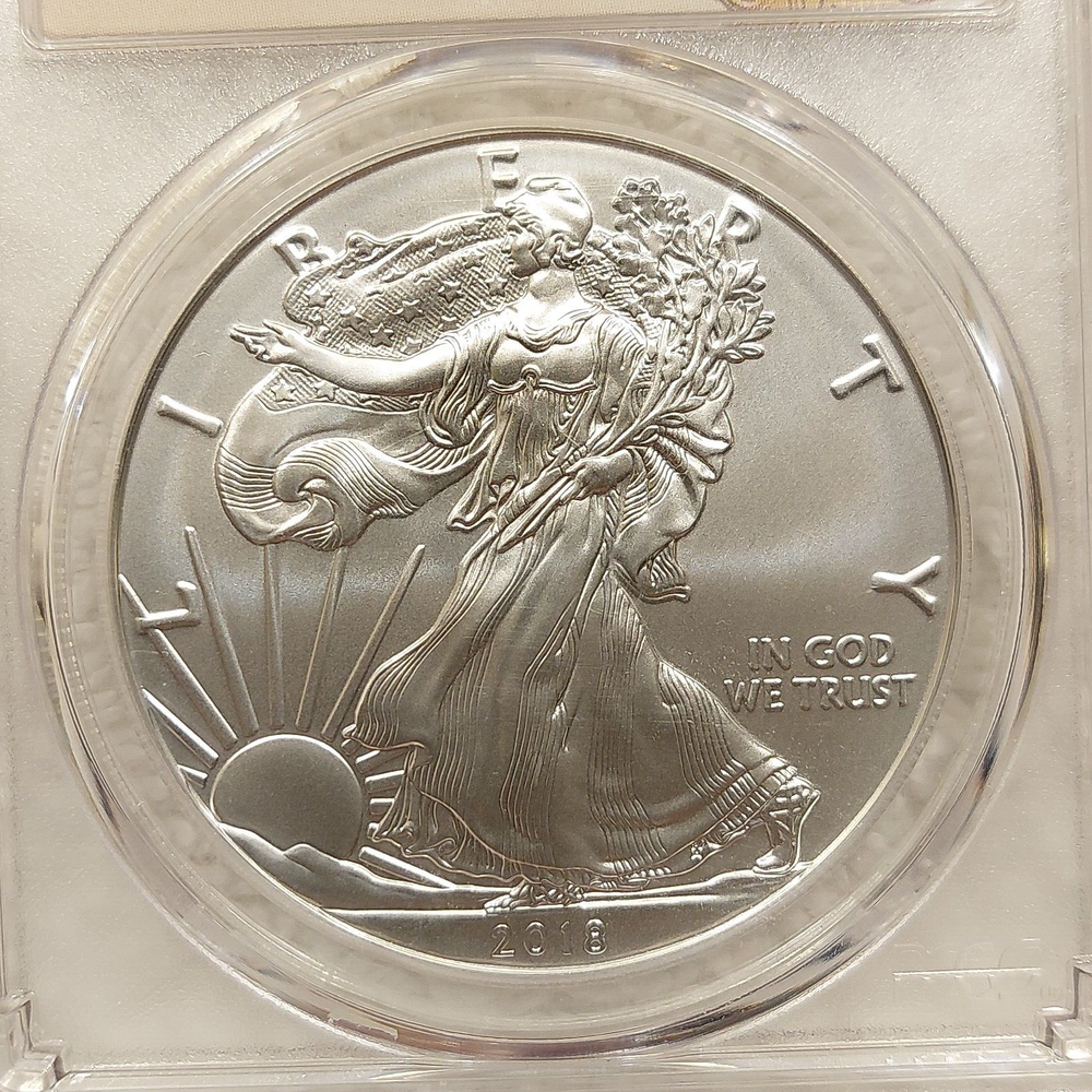 2018 W Eagle Burnished PCGS SP70 First Day Of Issue Thomas Cleveland Signed