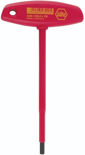 Wiha 33482 Insulated T-Handle Hex 3/16"