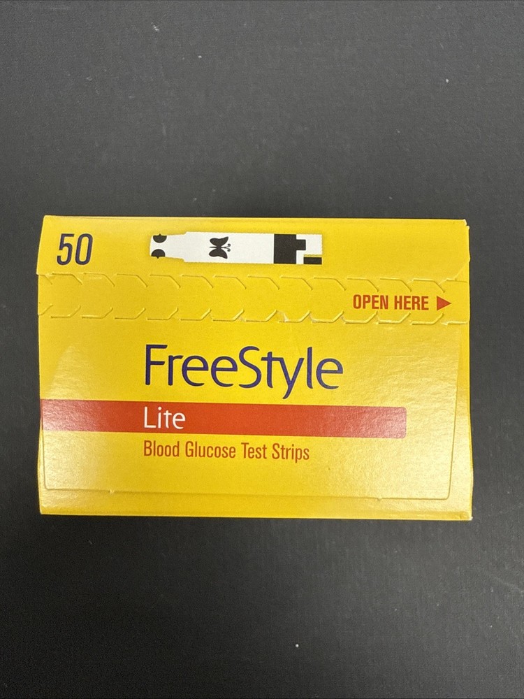 Freestyle Lite Blood Glucose Diabetic Test Strips