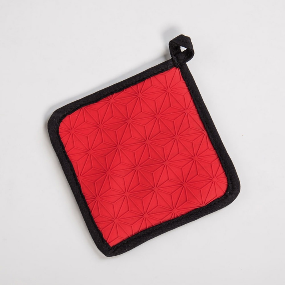 Lodge Silcone Potholder or Trivet, Red