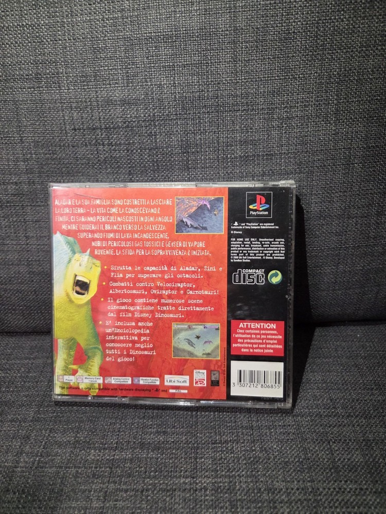 PS1 SCPH-9002 + Cables + Game (No Controller)