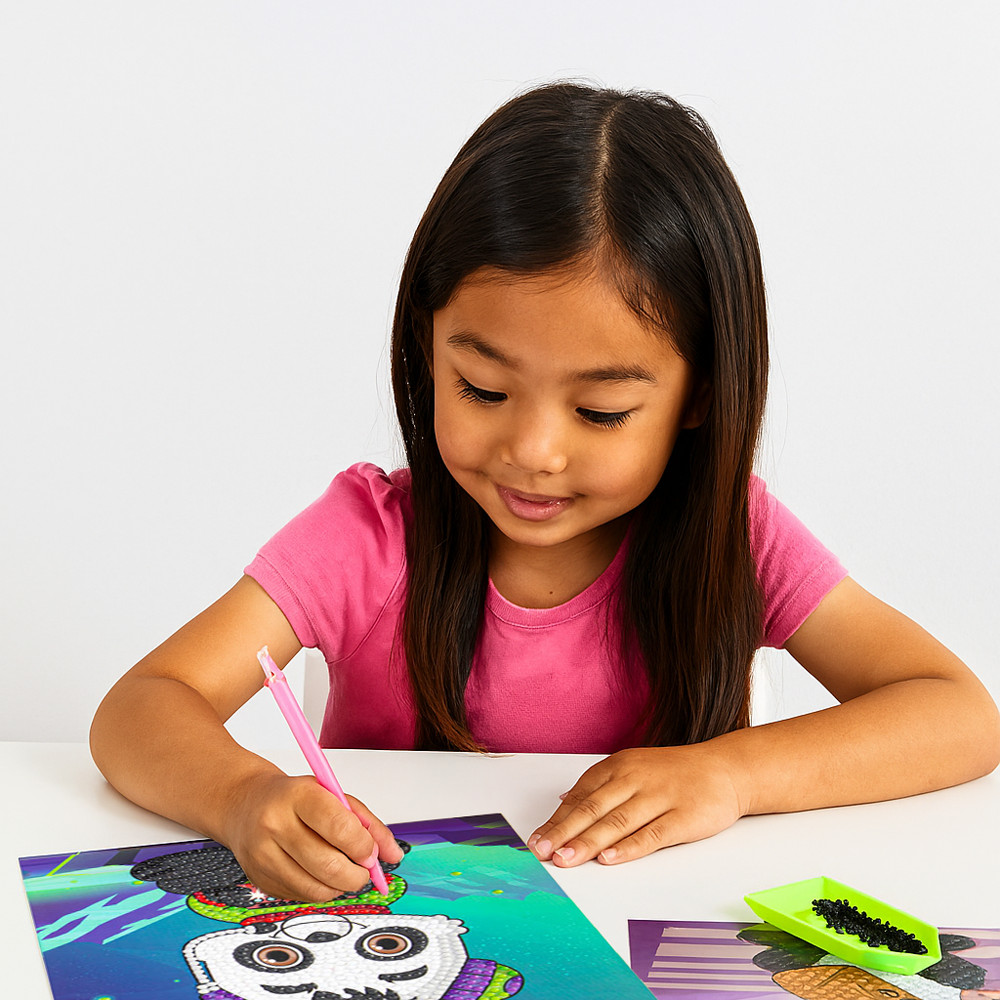 Diamond Dotz Panda Time! Diamond Painting Artwork Kit