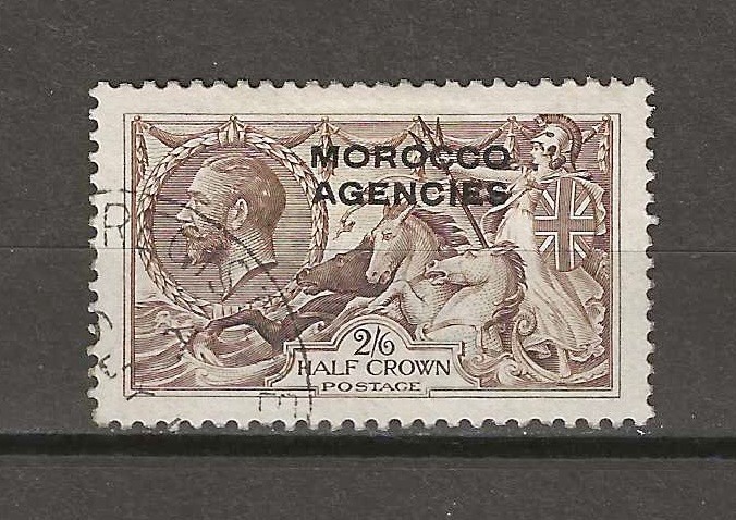 MOROCCO AGENCIES 1914/31 SG 50 USED
