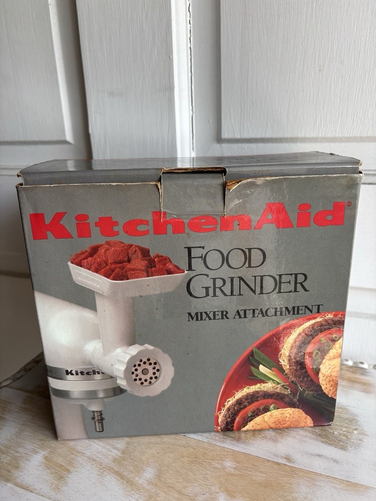 KitchenAid FGA Food Grinder Attachment Open Box Incomplete MISSING Worm Auger