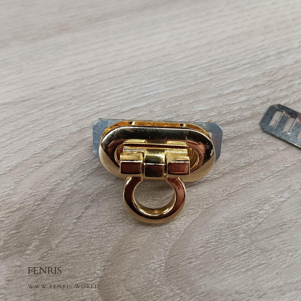 Bee Clasp Silver Leather Craft Bag Closure Handbag Purse