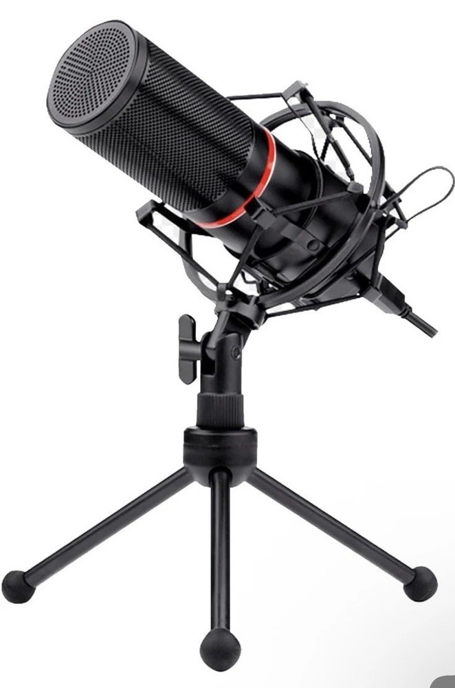 🔥Redragon Microphone - Redragon Blazar Gm300 USB Studio Kit NEW