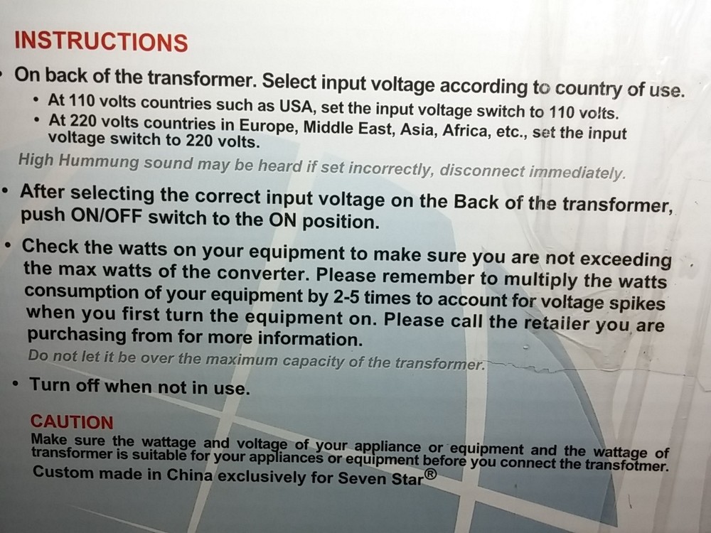 Step Up Down Simran 5000 Watt Voltage Converter Transformer 110 220 Volt 5000W
