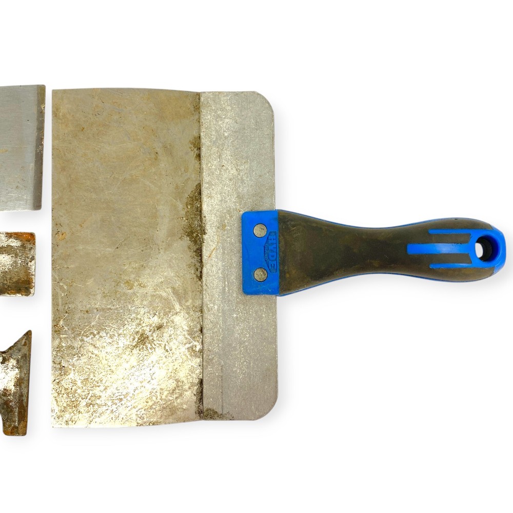 Hyde and Unbranded Wide, Mixed Putty Knife Set, 4 Pcs