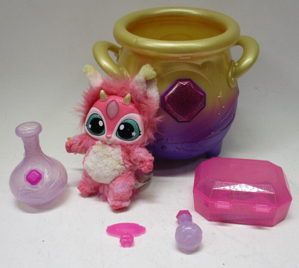 Lot of Magic Mixies Doll Caldron Pots Plush Bundle