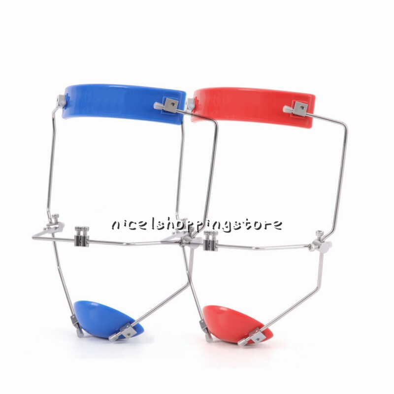 Dental Orthodontic Forward Pull Headgear Face Shield Double Lever Adjustable