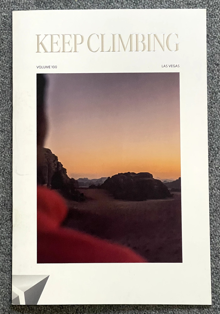 Delta 100 Years Anniversary CES 2025 Las Vegas Program - "Keep Climbing"