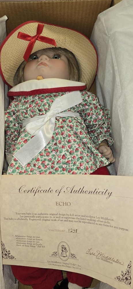 Echo Porcelain Doll # 1258