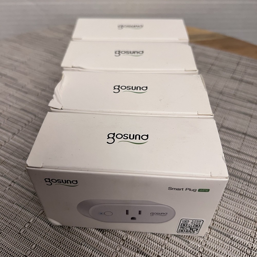 Gosund 4Pack Smart Plug Wifi Switch Socket Outlet Work W/ Alexa Google Assistant