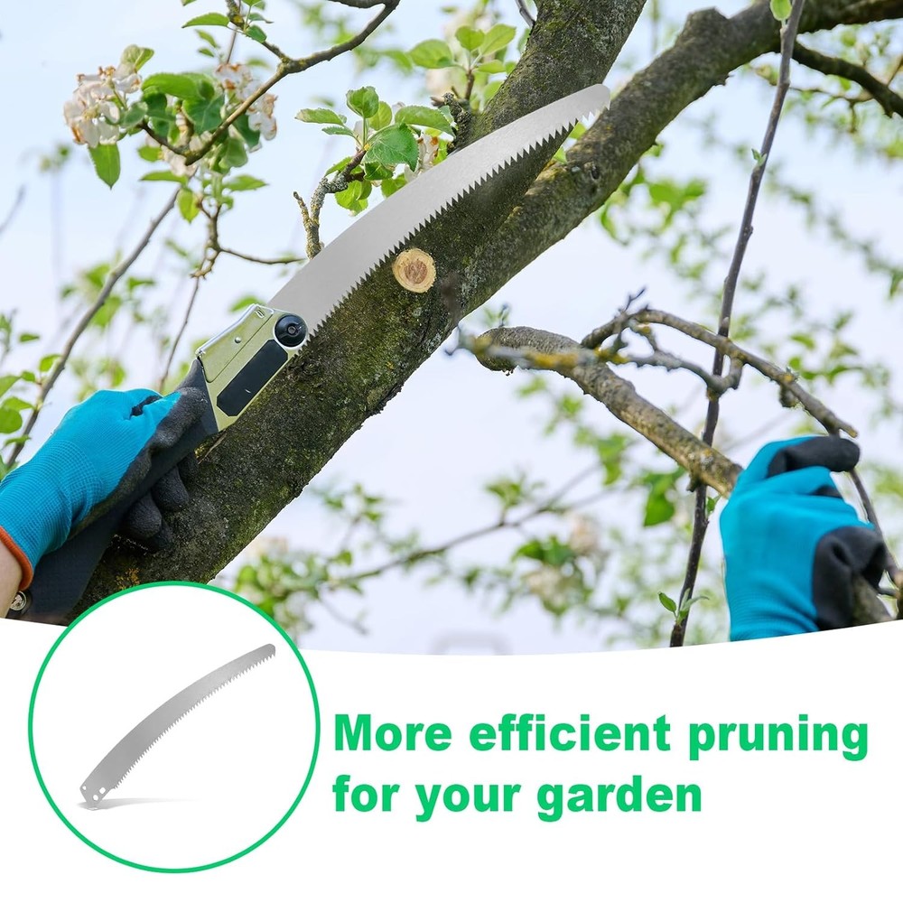 Pole Saw Blade, Steel Blade Replacement Silver Tree Pruner silver