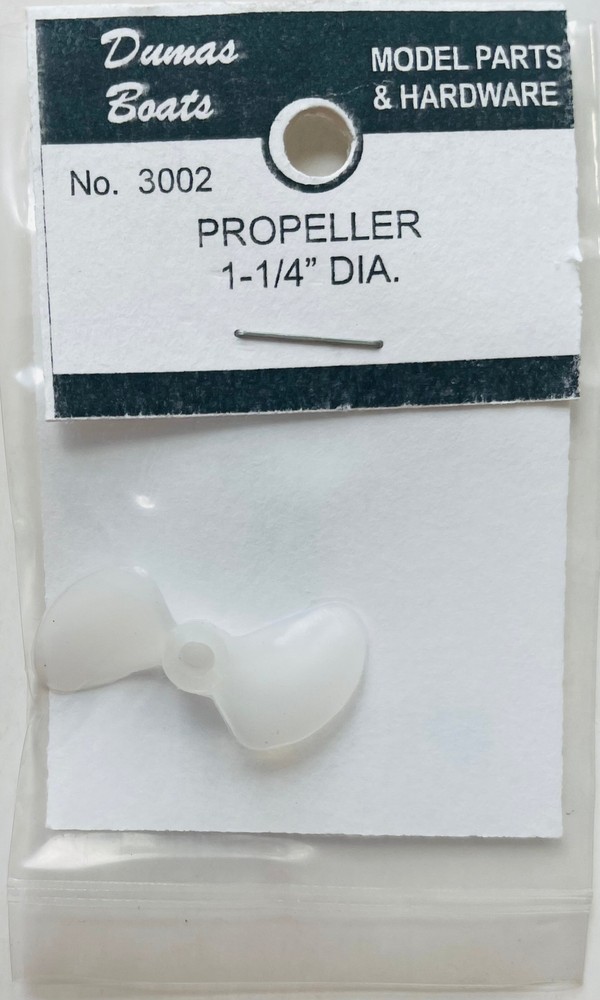 Dumas Boats 1-1/4" DIA Propeller #3002