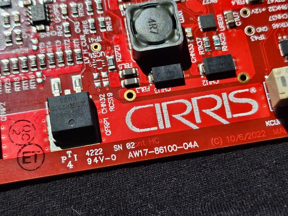 CIRRIS AW17-86100-04A Probe Main BOARD