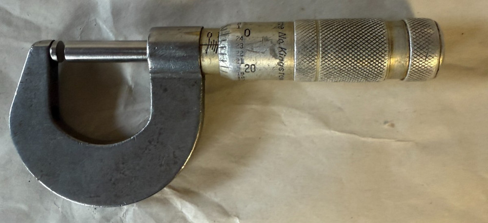 Brown & Sharpe Micrometer Etched 4018 in Box