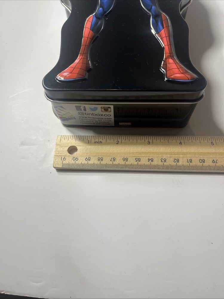 spiderman tin Box Marvel Comics
