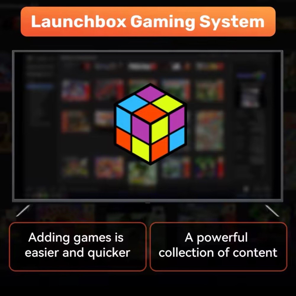 Launchbox 500GB Gaming HDD for PC Console Emulators Plug & Play