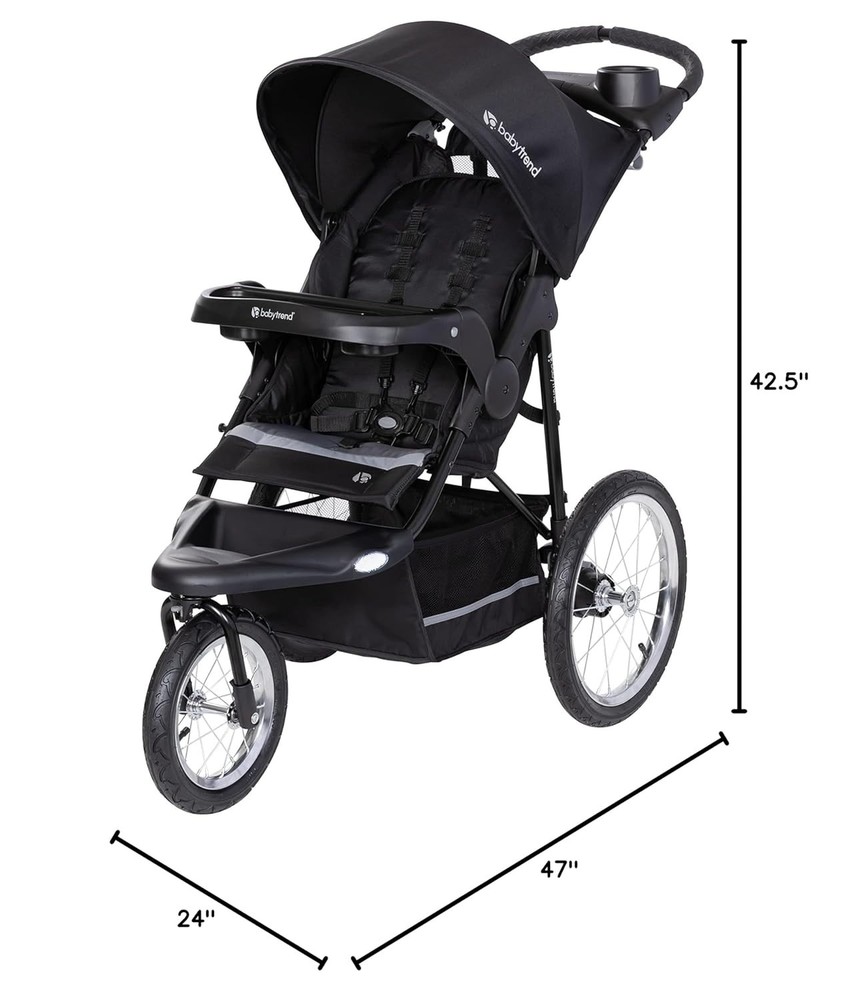 Expedition Jogger, Dash Black