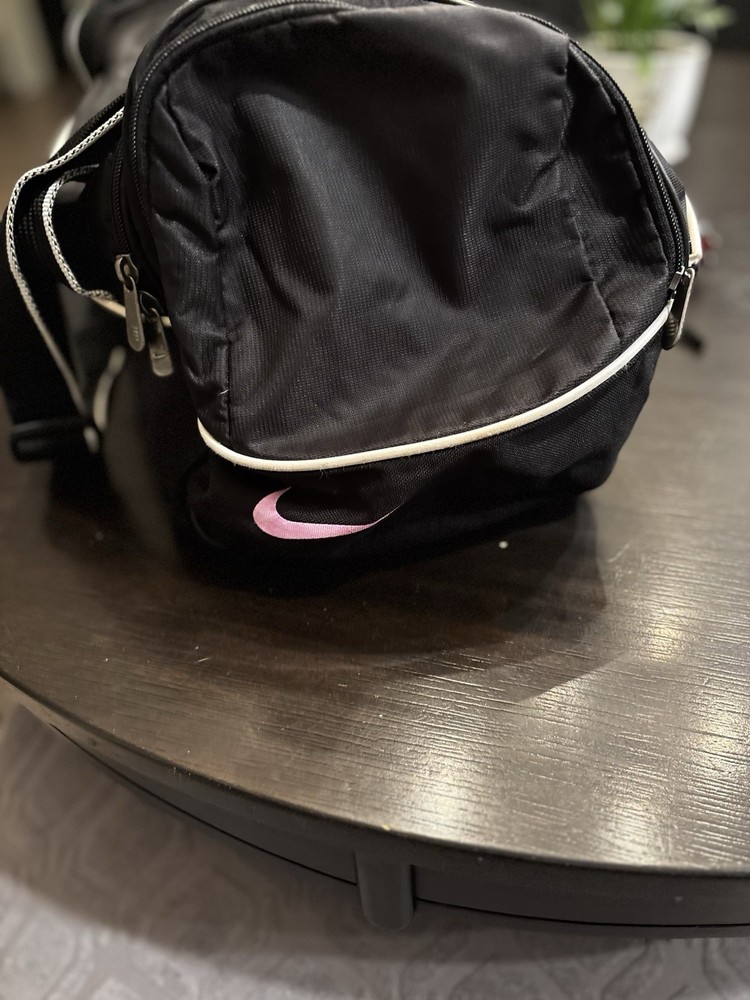 Nike Duffle Bag Black Pink *READ DESCRIPTION