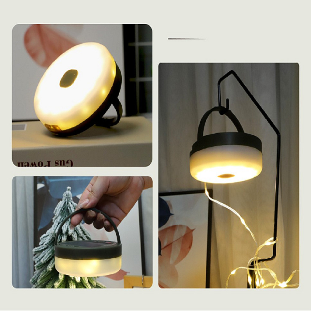 Portable Camping String Lights USB Rechargeable 33FT LED Tent Light Waterproof