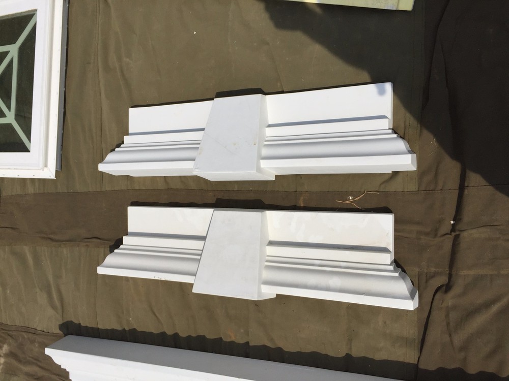 Poly Polyurethane Trim Millwork Headers, Crossheads & Coulmns