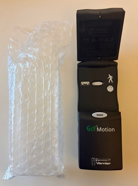Vernier Go!Motion GO-MOT Motion Sensor Open Box USB + Logger Lite CD