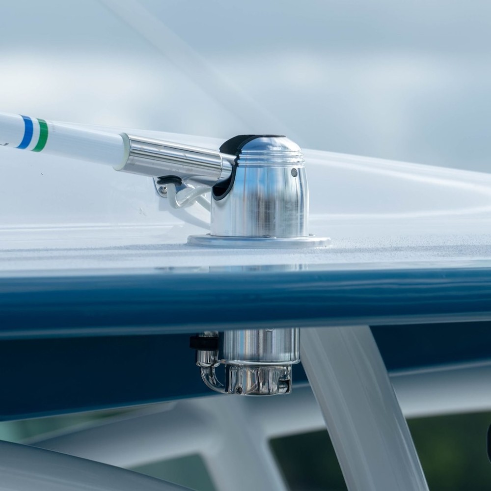 Antenna Mount Kit VHFAntenna | 1 x 14Thread Size | Silver |Aluminum