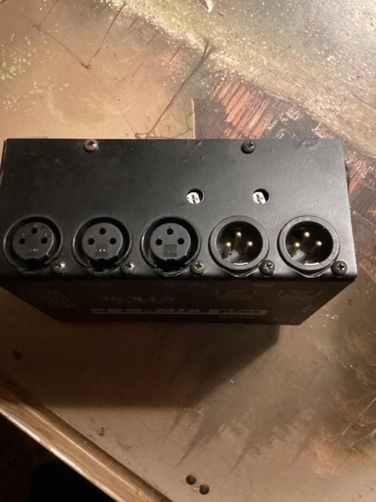 Rolls MX54s Pro Mix Plus 3-Channel Microphone Mixer