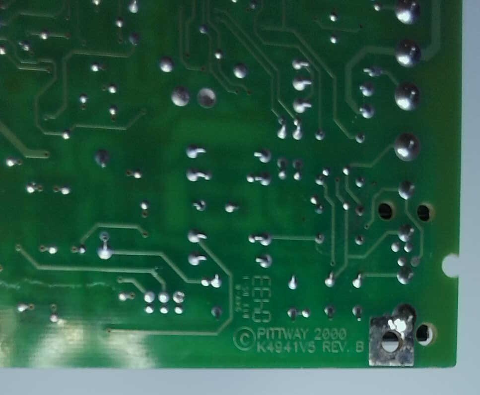 Pittway 2000 K4941V5 RevB Circuit Board
