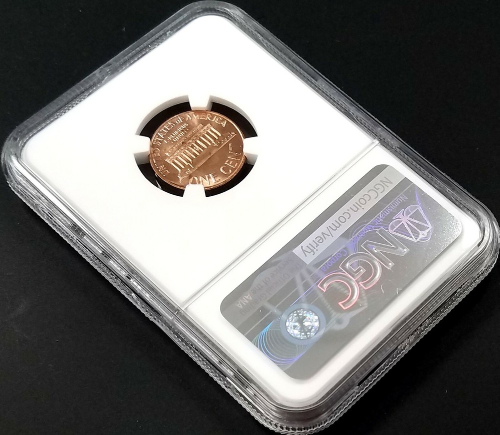 1966 SMS Lincoln Cent graded MS 66 RD by NGC!
