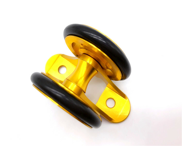 MINI MUDGUARD WHEEL DOUBLE ROLLER for BROMPTON FOLDING BIKE