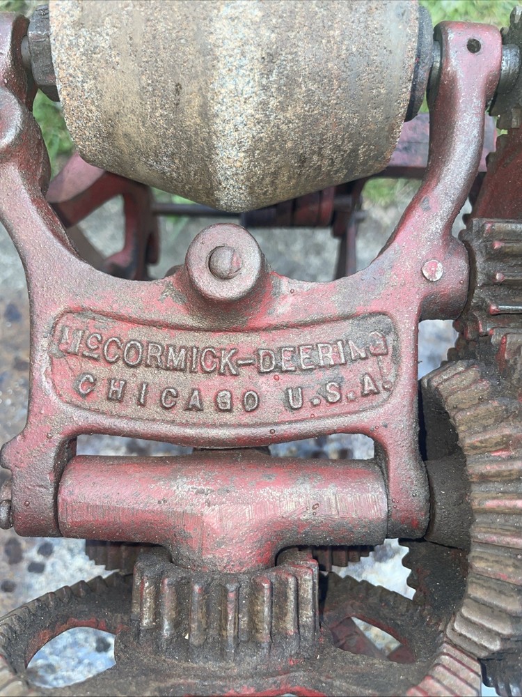 Antique McCormick Deering Sharpening Tool